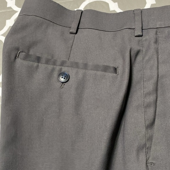 Axist men’s dress slacks pants dark gray 33/32 - Picture 2 of 9